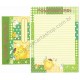 Ano 2000. Conjunto de Papel de Carta Pompompurin Antigo (Vintage) Sanrio