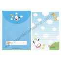 Ano 1998. Conjunto de Papel de Carta Pochacco Vintage P Sanrio