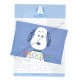 Conjunto de Papel de Carta Snoopy Antigo (Vintage) - Blue - Peanuts