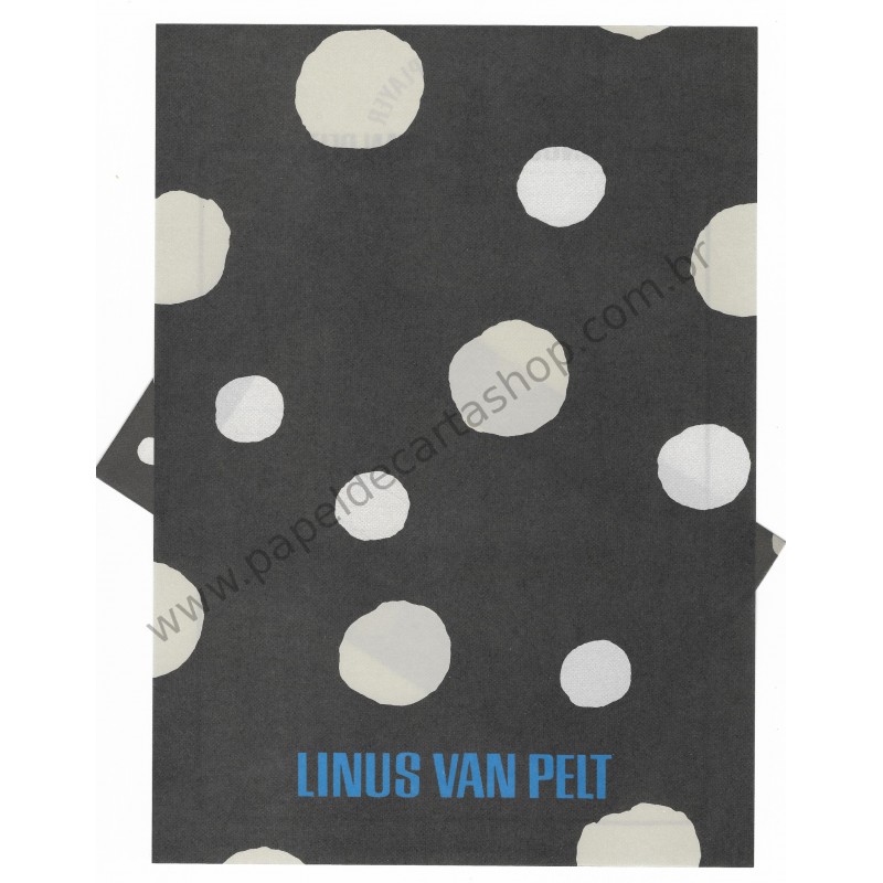 Conjunto de Papel de Carta Linus Van Pelt Antigo (Vintage) - Peanuts