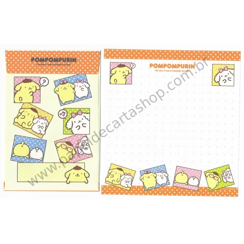 Ano 2014. Kit 3 Conjuntos de Papel de Carta PomPomPurin Sanrio