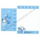 Ano 2000. Conjunto de Papel de Carta Pochacco Snow II Vintage Sanrio