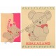 Ano 1984. Conjunto de Papel de Carta Koalaland Vintage Sanrio