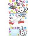 Conjunto de Papel de Carta The World of Peanuts Hallmark