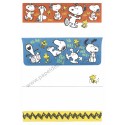 Conjunto de Papel de Carta Original Snoopy Ha Ha Ha Peanuts UFC