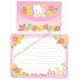 Ano 2001. Conjunto de Papel de Carta Hello Kitty Lemonade 1 Sanrio