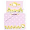 Ano 2000. Conjunto de Papel de Carta Hello Kitty Sunflower 2 Sanrio