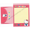 Ano 1997. Conjunto de Papel de Carta Hello Kitty Toys Sanrio