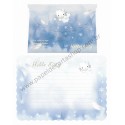 Ano 2003. Conjunto de Papel de Carta Hello Kitty Angel Sanrio