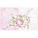 Ano 2001. Conjunto de Papel de Carta Hello Kitty Flores Dupla Sanrio