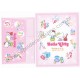 Ano 2003. Conjunto de Papel de Carta Hello Kitty Make-Up Sanrio