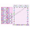 Ano 2002. Conjunto de Papel de Carta R Hello Kitty & Mimi Sanrio