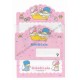 Ano 1997. Conjunto de Papel de Carta Little Twin Stars RT2 Antigo (Vintage) Sanrio