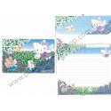 Ano 2003. Conjunto de Papel de Carta Hello Kitty Post Angel2 Sanrio