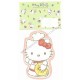 Ano 2003. Conjunto de Papel de Carta Hello Kitty Baking RS Sanrio