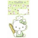 Ano 2003. Conjunto de Papel de Carta Hello Kitty Baking VD Sanrio