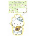 Ano 2003. Conjunto de Papel de Carta Hello Kitty Baking AM Sanrio