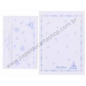 Ano 1995. Conjunto de Papel de Carta Marron Cream CPR Vintage Sanrio