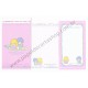 Ano 2003. Conjunto de Papel de Carta Little Twin Stars Dupla Sanrio