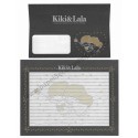 Ano 2003. Conjunto de Papel de Carta Little Twin Stars Silver & Gold Sanrio