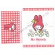 Ano 1997. Conjunto de Papel de Carta My Melody Antigo (Vintage) VM Sanrio