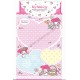 Ano 2013. Conjunto de Papel de Carta My Melody Sweet Aroma Sanrio