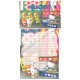 Ano 2003. Conjunto de Papel de Carta Gotōchi Kitty SUSHI Sanrio