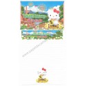 Ano 2003. Conjunto de Papel de Carta Gotōchi Kitty Regional Japão 12 Sanrio