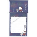 Ano 2003. Conjunto de Papel de Carta Gotōchi Kitty Regional Japão 22 Sanrio