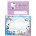 Ano 2007. Conjunto de Papel de Carta Gotōchi Kitty Hokkaido Sanrio