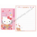 Ano 1999. Conjunto de Papel de Carta Hello Kitty Regional Japão Sanrio