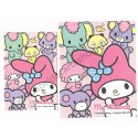 Ano 2014. Conjunto de Papel de Carta My Melody A Happy Melody Sanrio