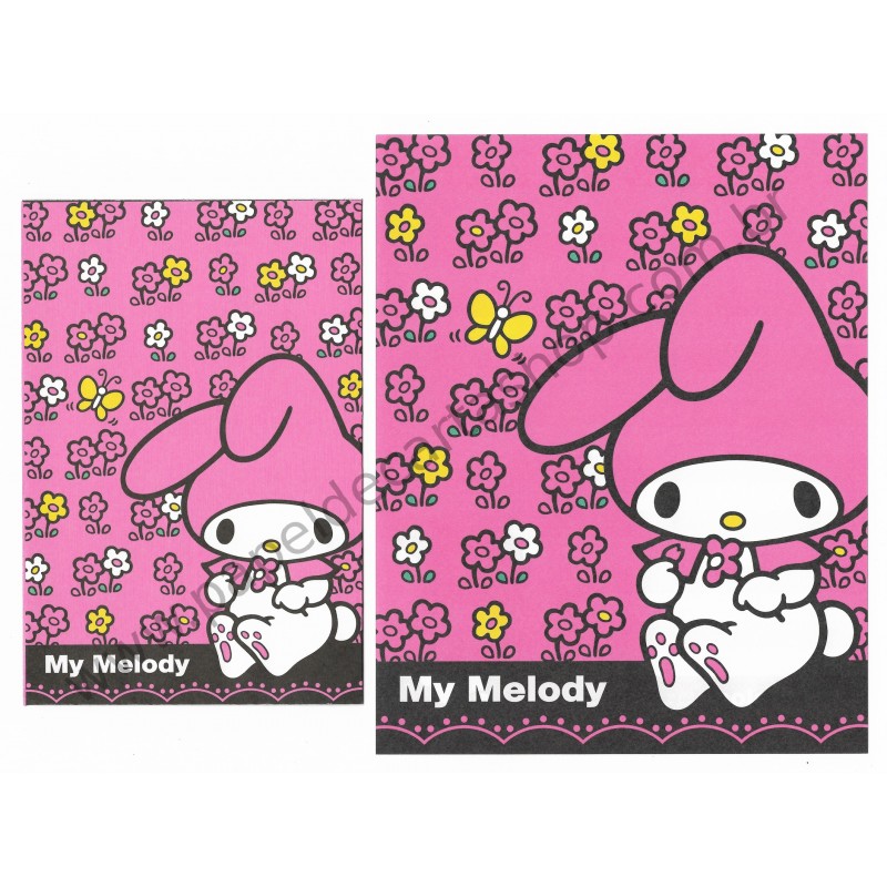 Ano 2013. Conjunto de Papel de Carta My Melody M Pink Sanrio