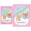 Ano 2008. Conjunto de Papel de Carta Little Twin Stars Forest Sanrio