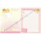 Ano 2013. Conjunto de Papel de Carta Little Twin Stars Kiki & Lala Sanrio