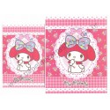 Ano 2014. Conjunto de Papel de Carta My Melody Red Sanrio