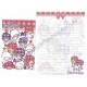 Ano 2012. Kit 2 Conjuntos de Papel de Carta Little Twin Stars T&S Sanrio