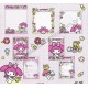 Ano 2013. Kit 2 Conjuntos de Papel de Carta My Melody Trio Sanrio