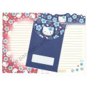 Ano 1999. Conjunto de Papel de Carta Hello Kitty Japão VM&AZ Sanrio