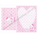 Ano 2002. Conjunto de Papel de Carta Nurse Kitty Angel Sanrio