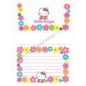 Ano 1994. Conjunto de Papel de Carta Hello Kitty P Sanrio