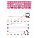 Ano 1995. Conjunto de Papel de Carta Hello Kitty P Sanrio