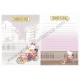 Ano 2002. Conjunto de Papel de Carta Hello Kitty Regional 41 Sanrio