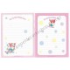 Ano 2002. Conjunto de Papel de Carta Hello Kitty Regional 42 Sanrio