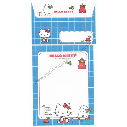 Ano 2004. Conjunto de Papel de Carta Hello Kitty Best Collections 06 Sanrio