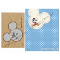 Conjunto de Papel de Carta Importado Disney Mickey Mouse Sea8 (AZ)