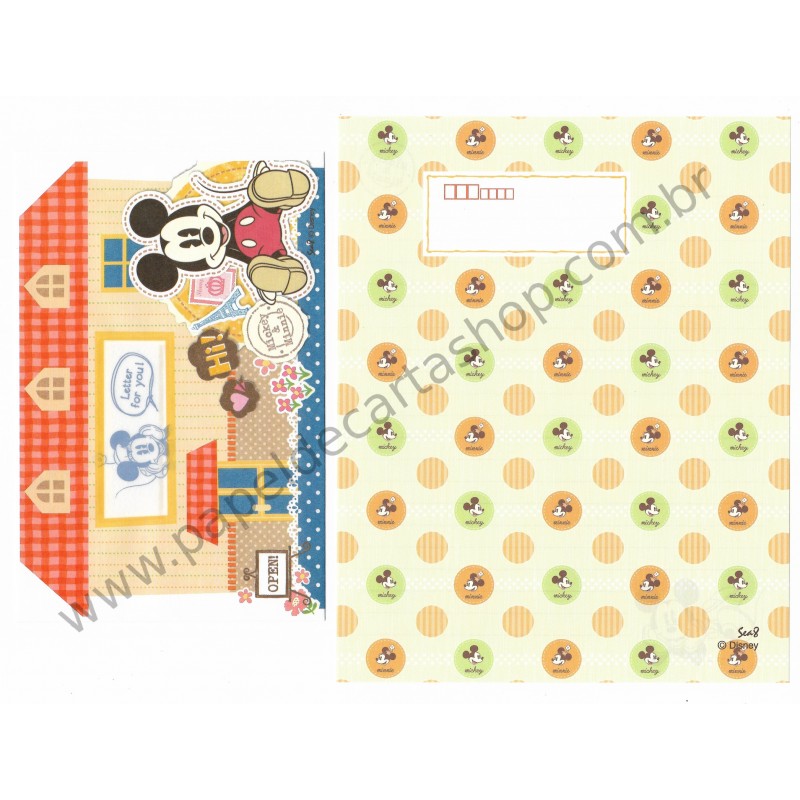 Conjunto de Papel de Carta Disney Mickey Mouse Sea8