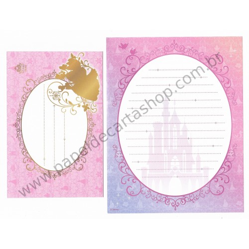 Conjunto de Papel de Carta Disney Cinderella