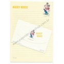Conjunto de Papel de Carta Vintage Disney Mickey Mouse CAM Tokyo Queen