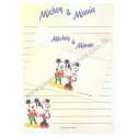 Conjunto de Papel de Carta Mickey & Minnie Disney Tokyo Queen